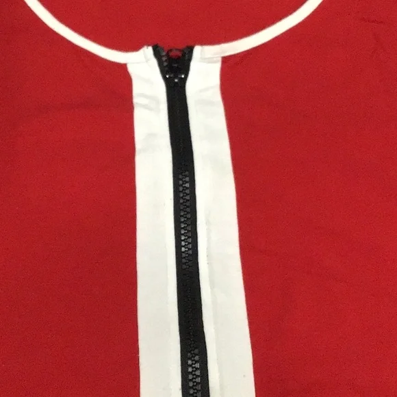 Guess Zip Up Crop 🔝 Size X Large - Picture 3 of 7